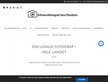 Tablet Screenshot of jenspanduro.dk